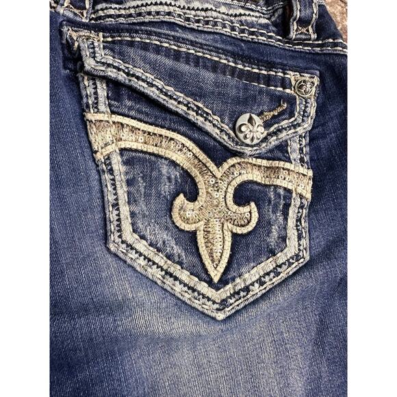 Women's Rock Revival Bootcut Jeans Size 28x34 - Picture 7 of 7